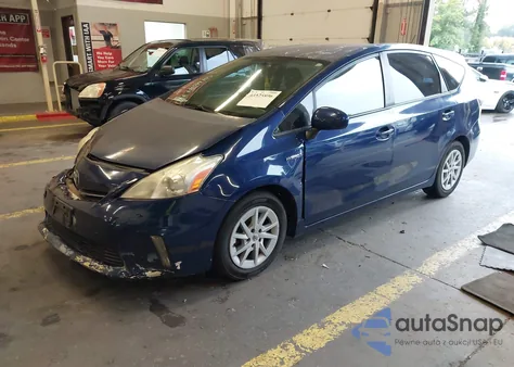 2012 Toyota Prius V Three from USA, damaged, VIN JTDZN3EU6C3160604